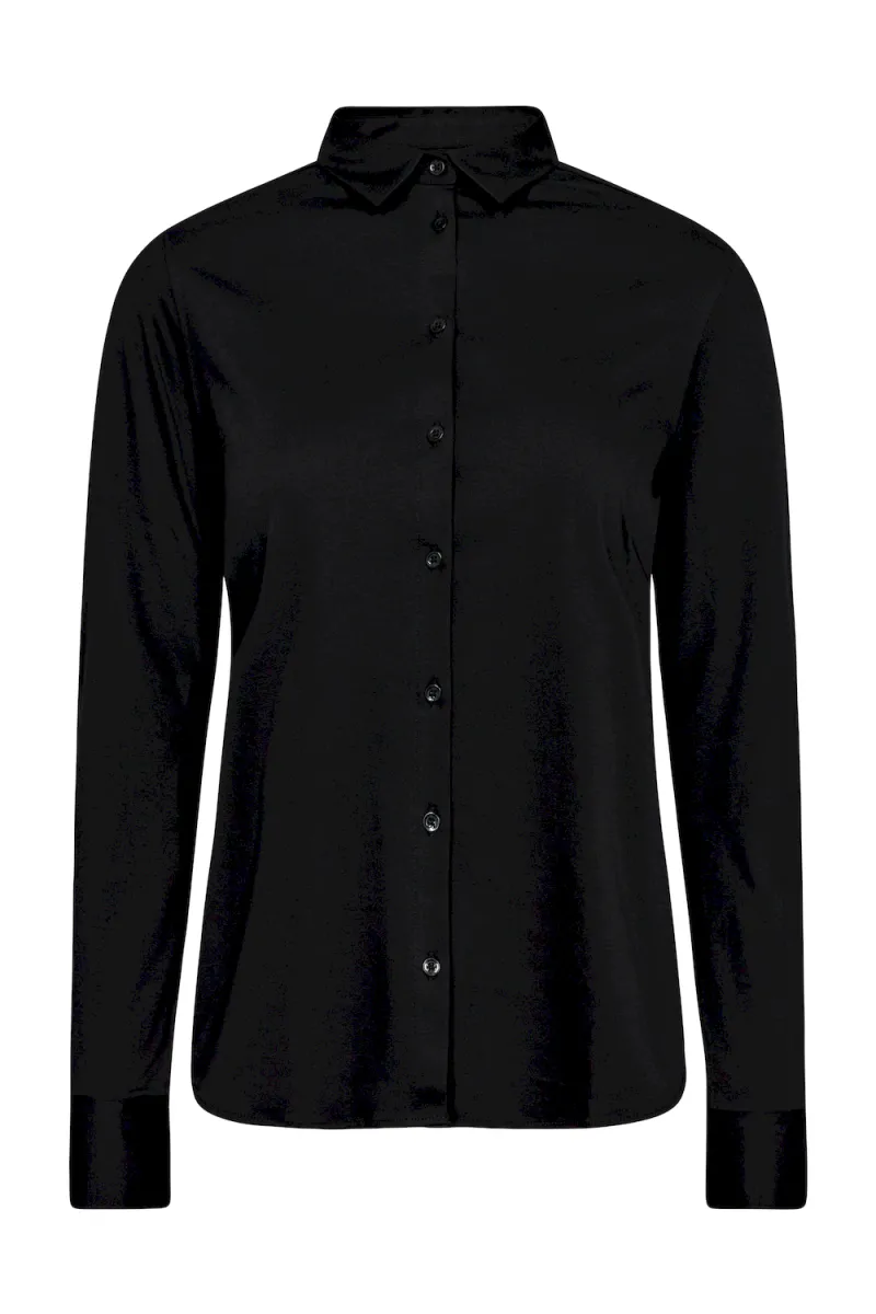 Tina Jersey Shirt, Black
