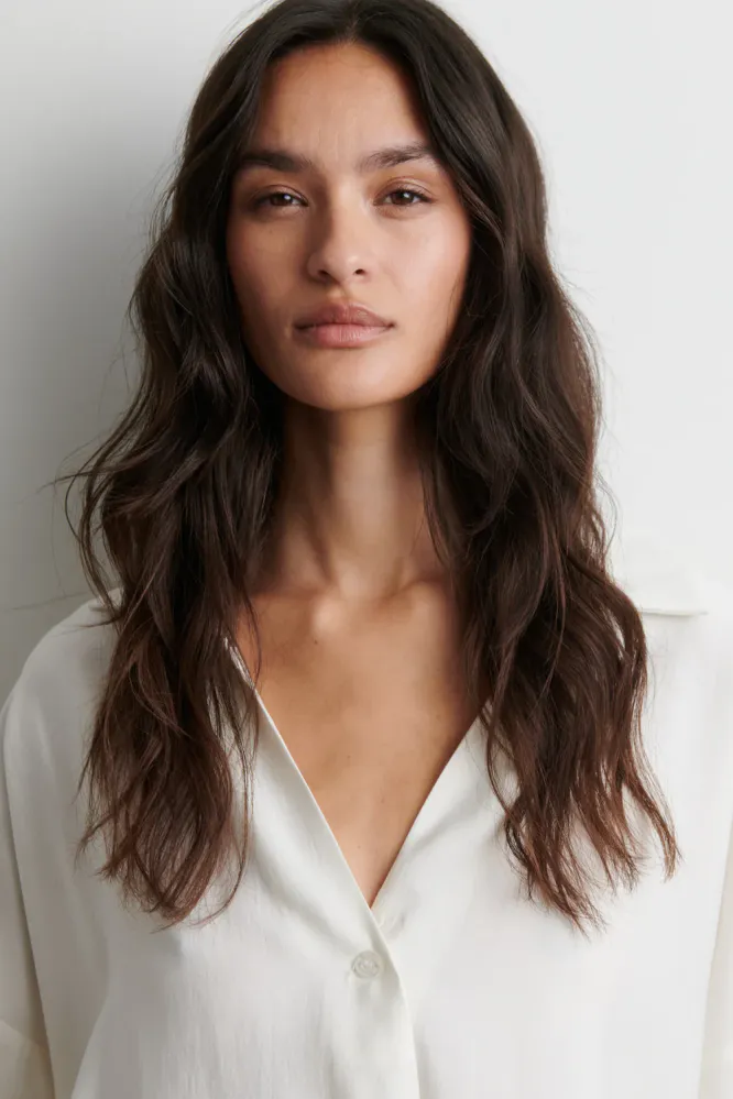 Timeline Blouse, Egret