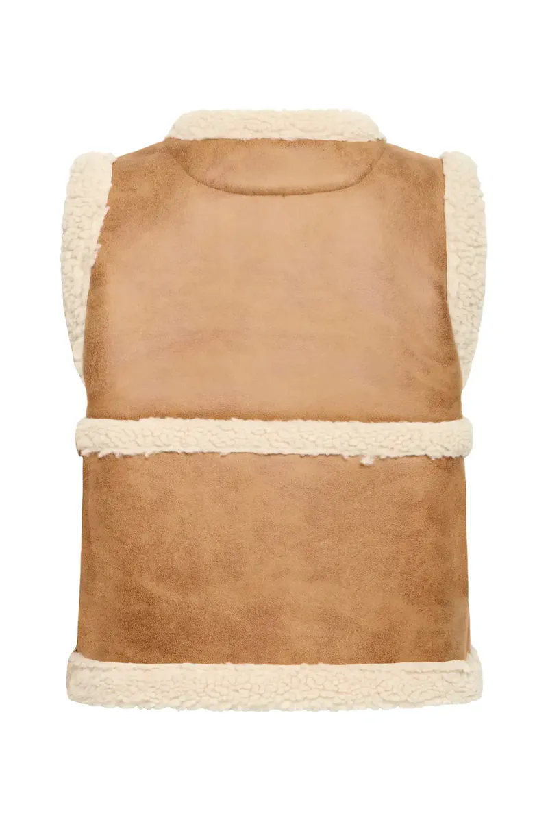 Danna Waistcoat, Tobacco Brown