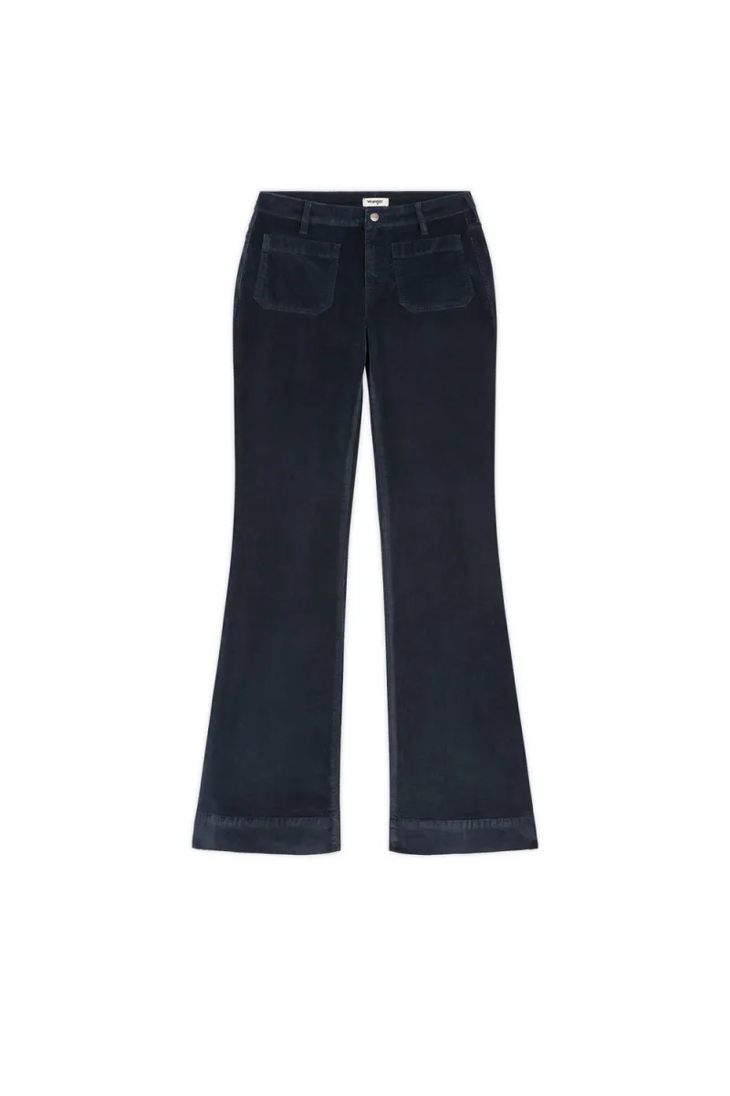 Flared Jeans, Dark Sapphire