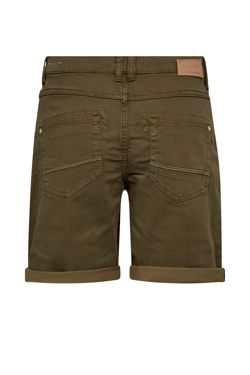 Naomi Treasure Shorts, Burnt Olive