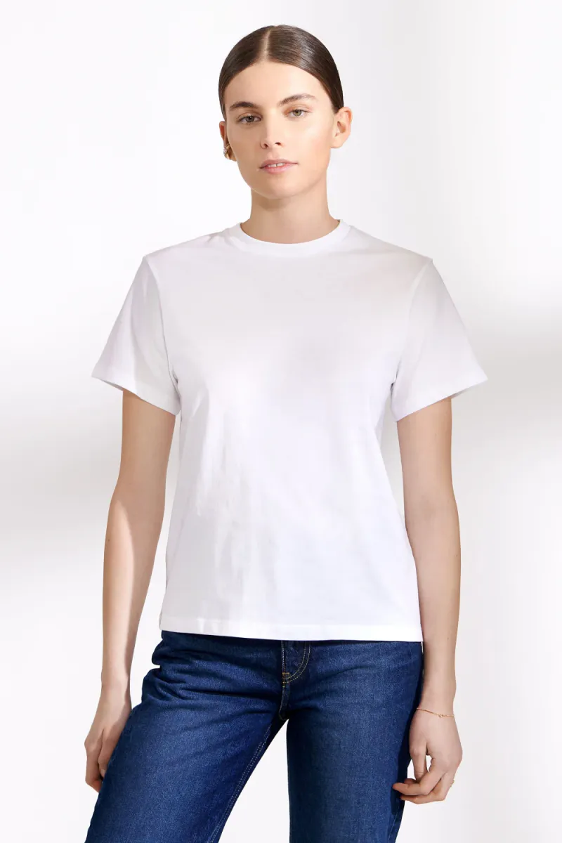 Crew-Neck Regular, White
