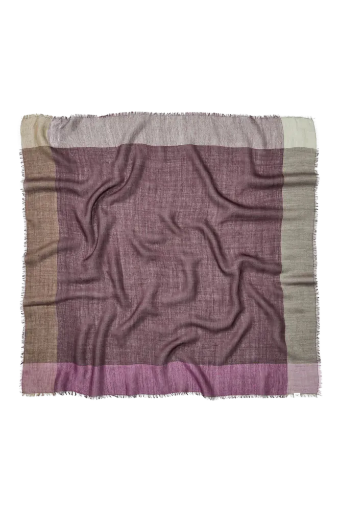 Ekko Wica Big Scarf, Fig Red