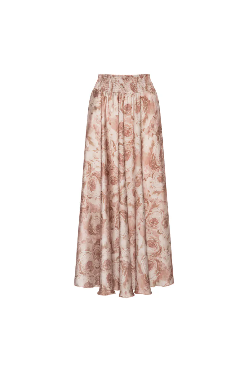 Savannah Skirt, Blush Rose