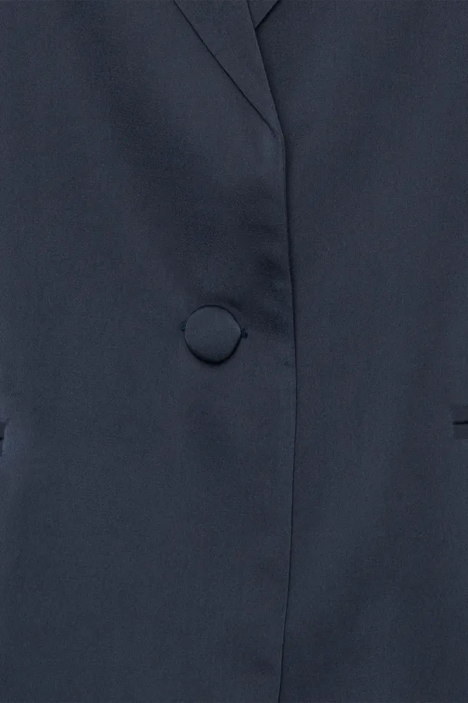Miller Blazer, no. 8, Hammered Sapphire