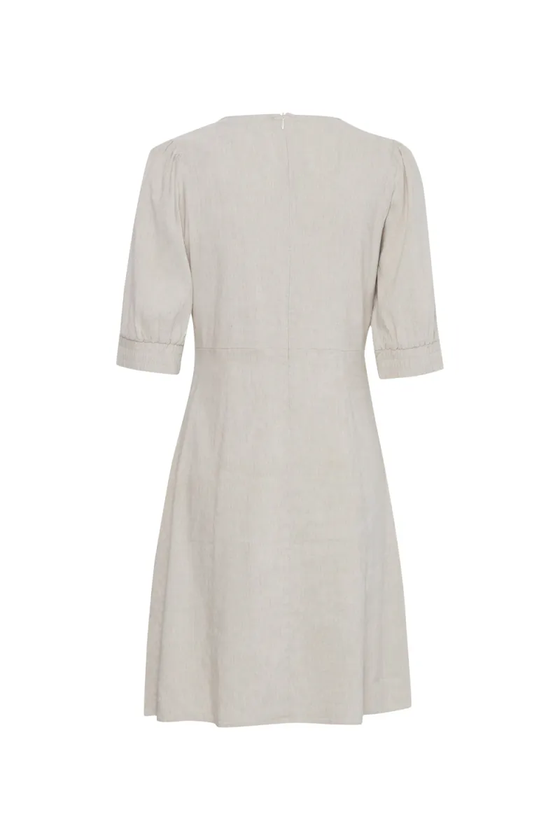 Luca SS Dress, Sandshell