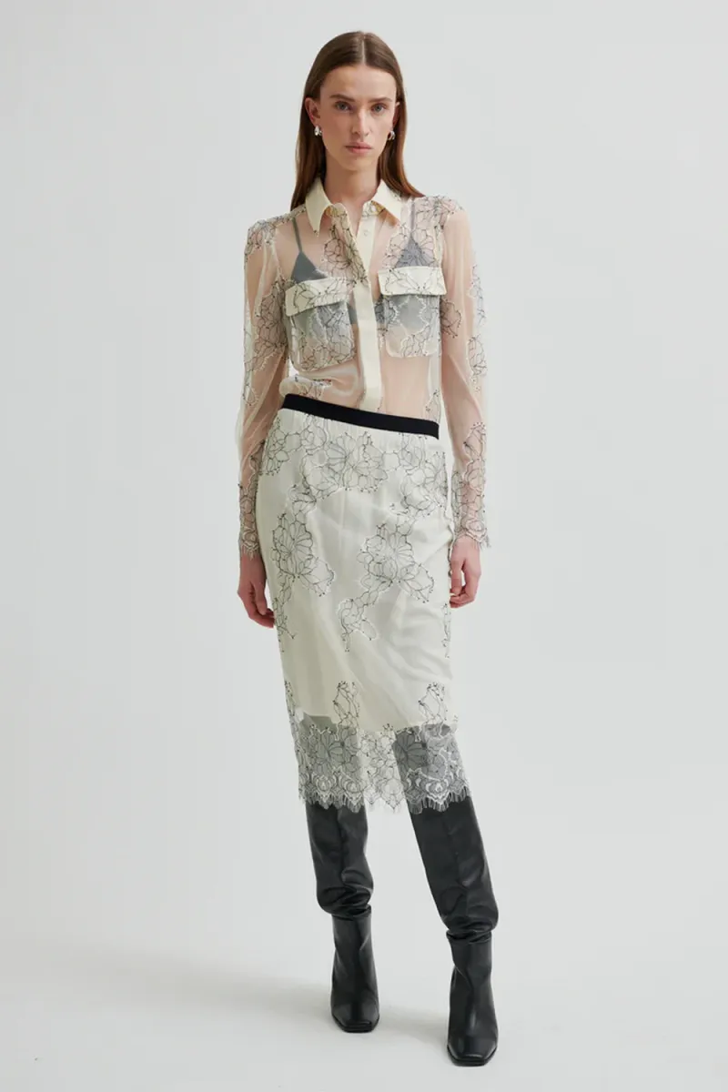 Wila Lace Skirt, Tofu