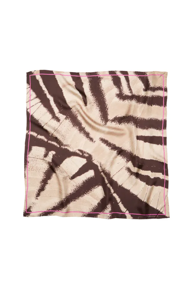 Graphia Tenia Sia Scarf, Chocolate Brown