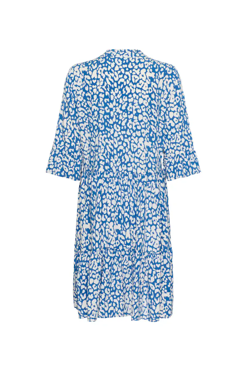 Eda Dress, Ice Blue Iolite Leopard