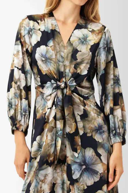 Hovedbilde Faye Dress 3/4 sleeves, Maxi Floral