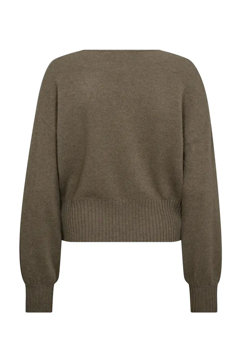 Ady Cashmere Wrap Knit, Brindle