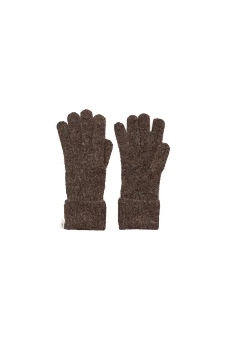 Hovedbilde Alpaca-Wool Glove, Hot Fudge Brown