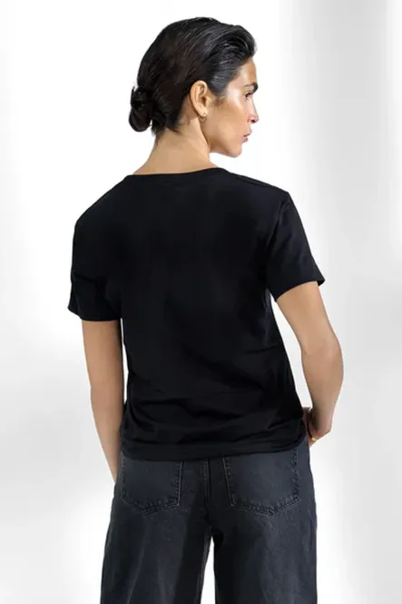 Hovedbilde V-Neck Regular, Black