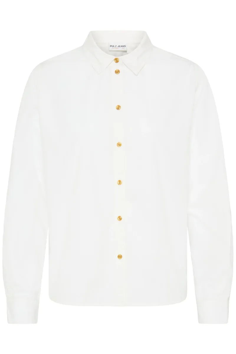 Cleo LS Shirt, Bright White