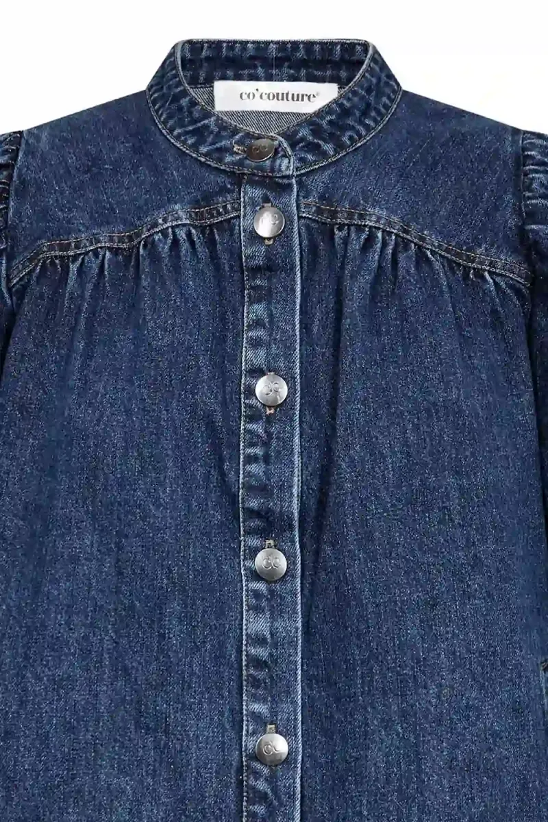 Denice LS Denim Shirt, Used Denim