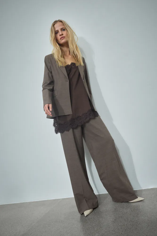 Lucey Dynamic Luxe Blazer, Falcon