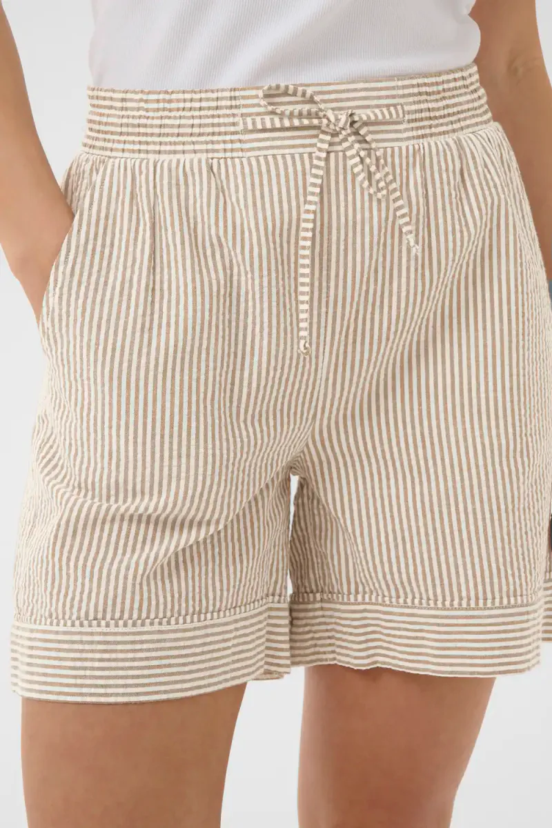 Elimiko N. Shorts, Toasted Coconut Ice Stripe