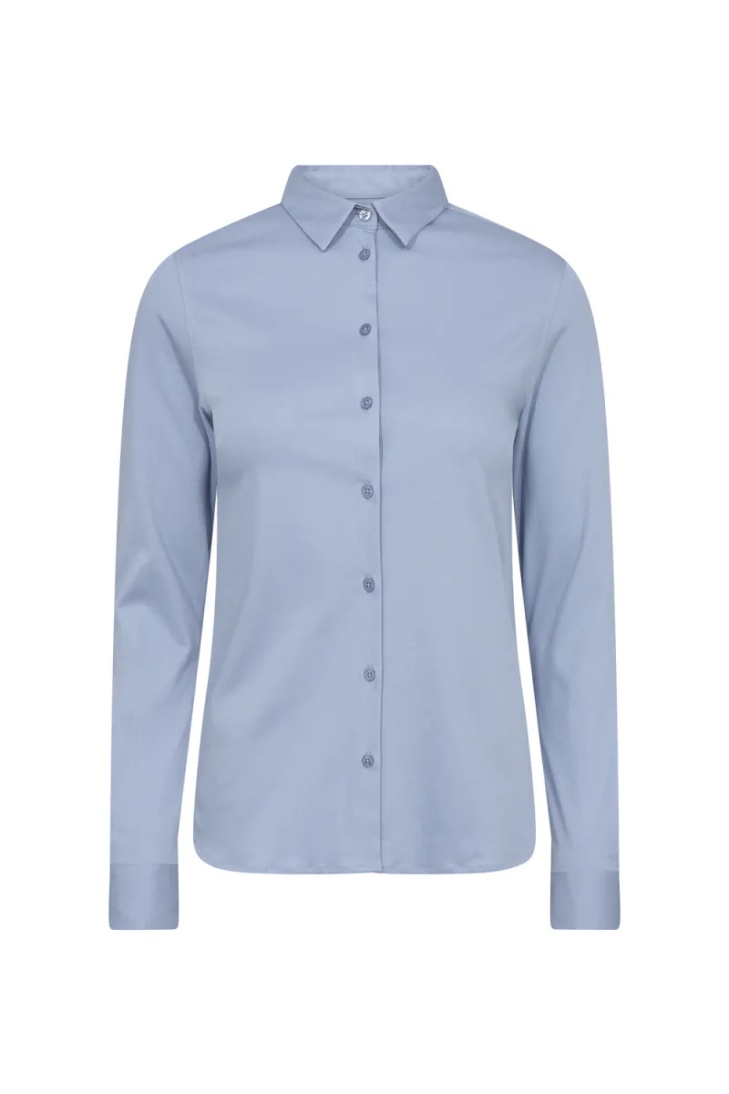 Tina Jersey Shirt, Light Blue