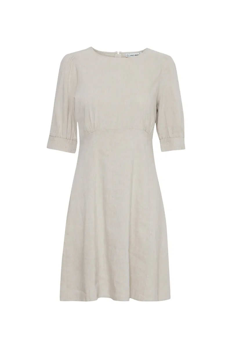 Luca SS Dress, Sandshell