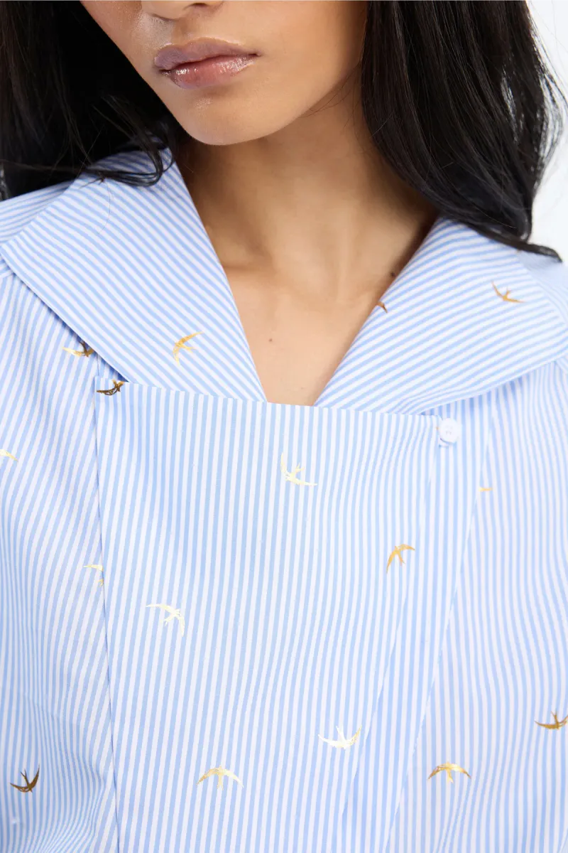 Beliciama Blouse, Light Blue