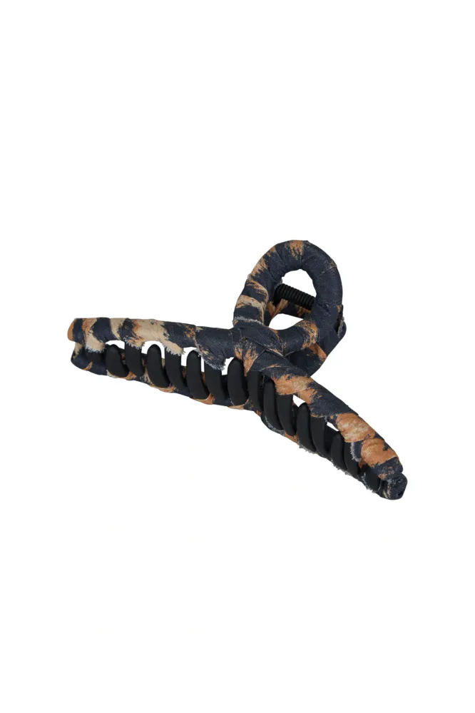 Leopa Cotta Celabrina Hair Claw, Black