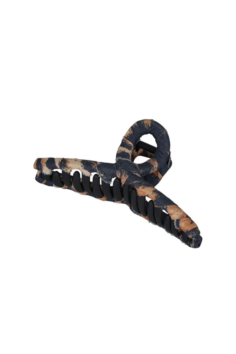 Leopa Cotta Celabrina Hair Claw, Black