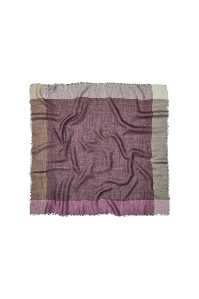 Ekko Wica Big Scarf, Fig Red