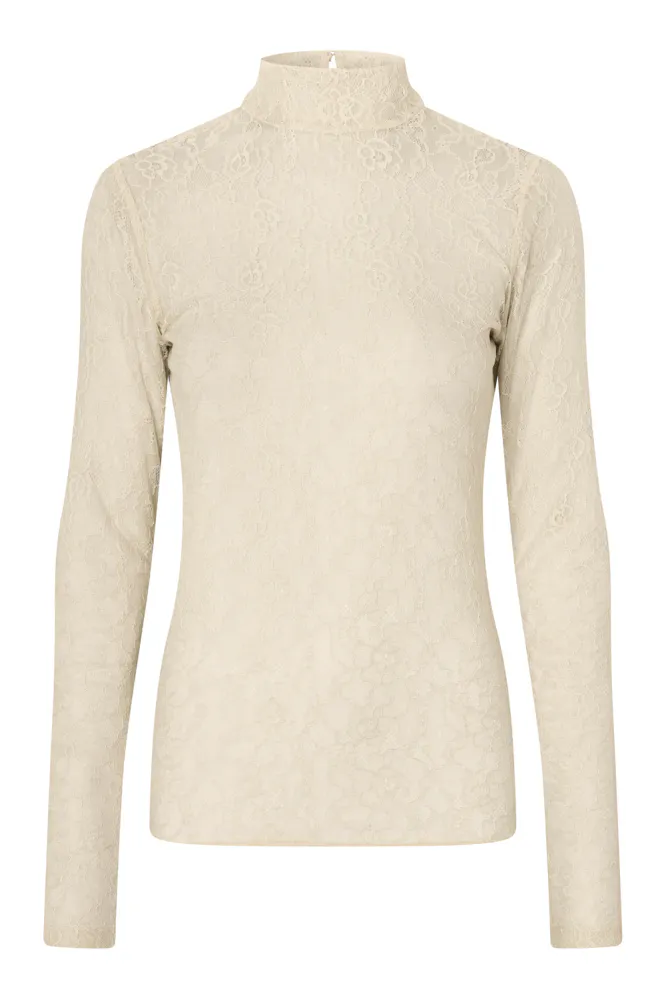 Luria LS Lace Tee, Birch