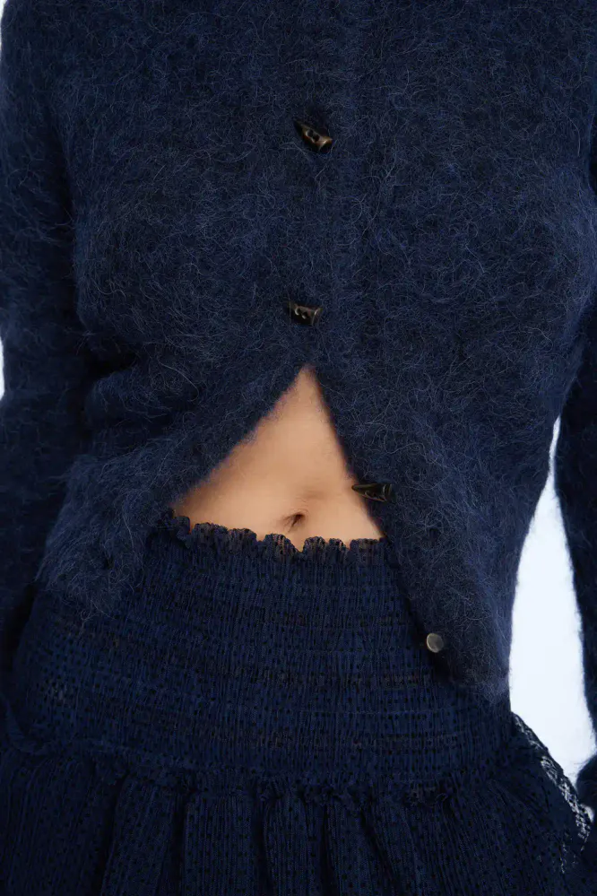 Nolocca Cardigan, Navy