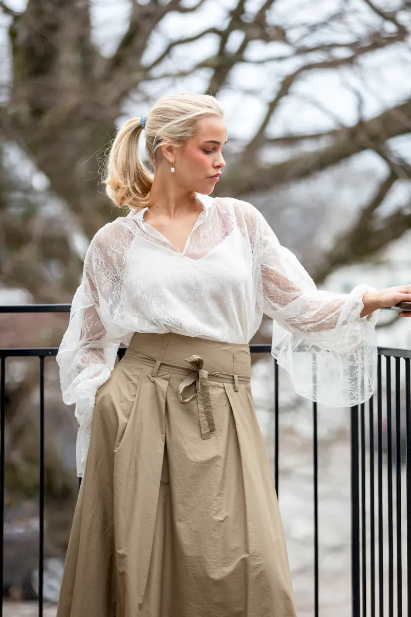Amari Skirt, Petrified Oak