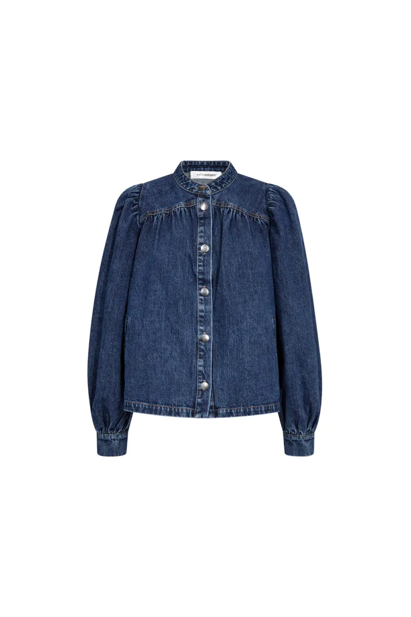Denice LS Denim Shirt, Used Denim