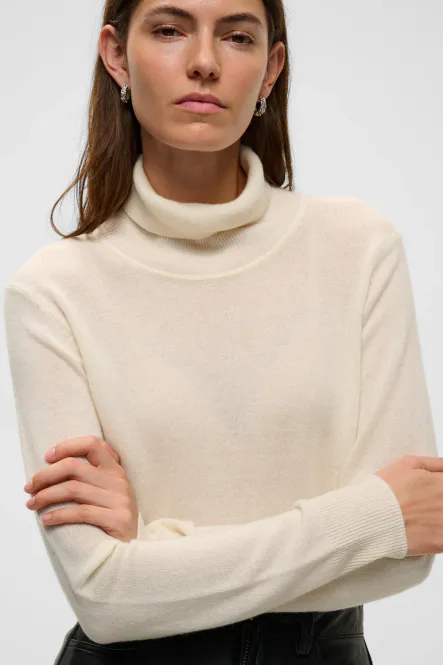 Hovedbilde Pei Monika Turtleneck, Vanilla Melange