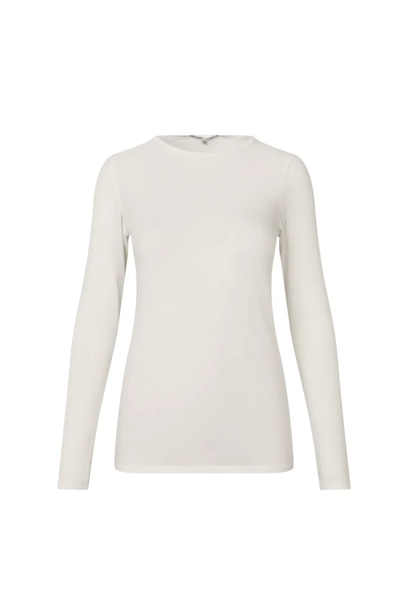 Matima O-Neck Tee, Off White