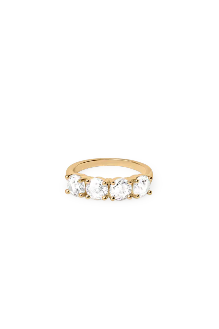 Hovedbilde Quattro Zirconia Ring, Gold