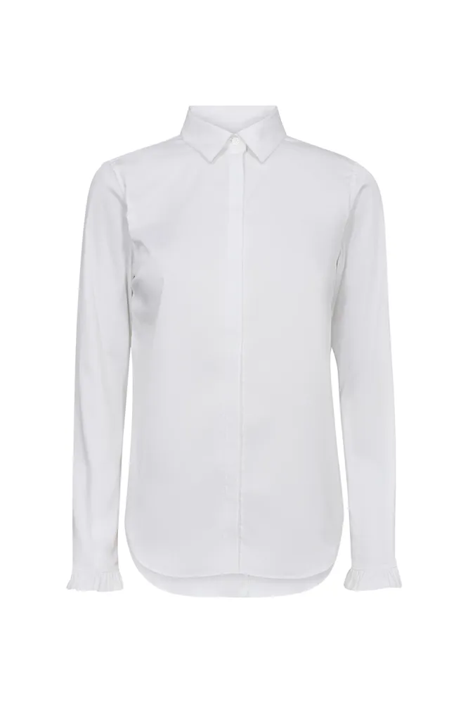 Mattie Flip Shirt, White