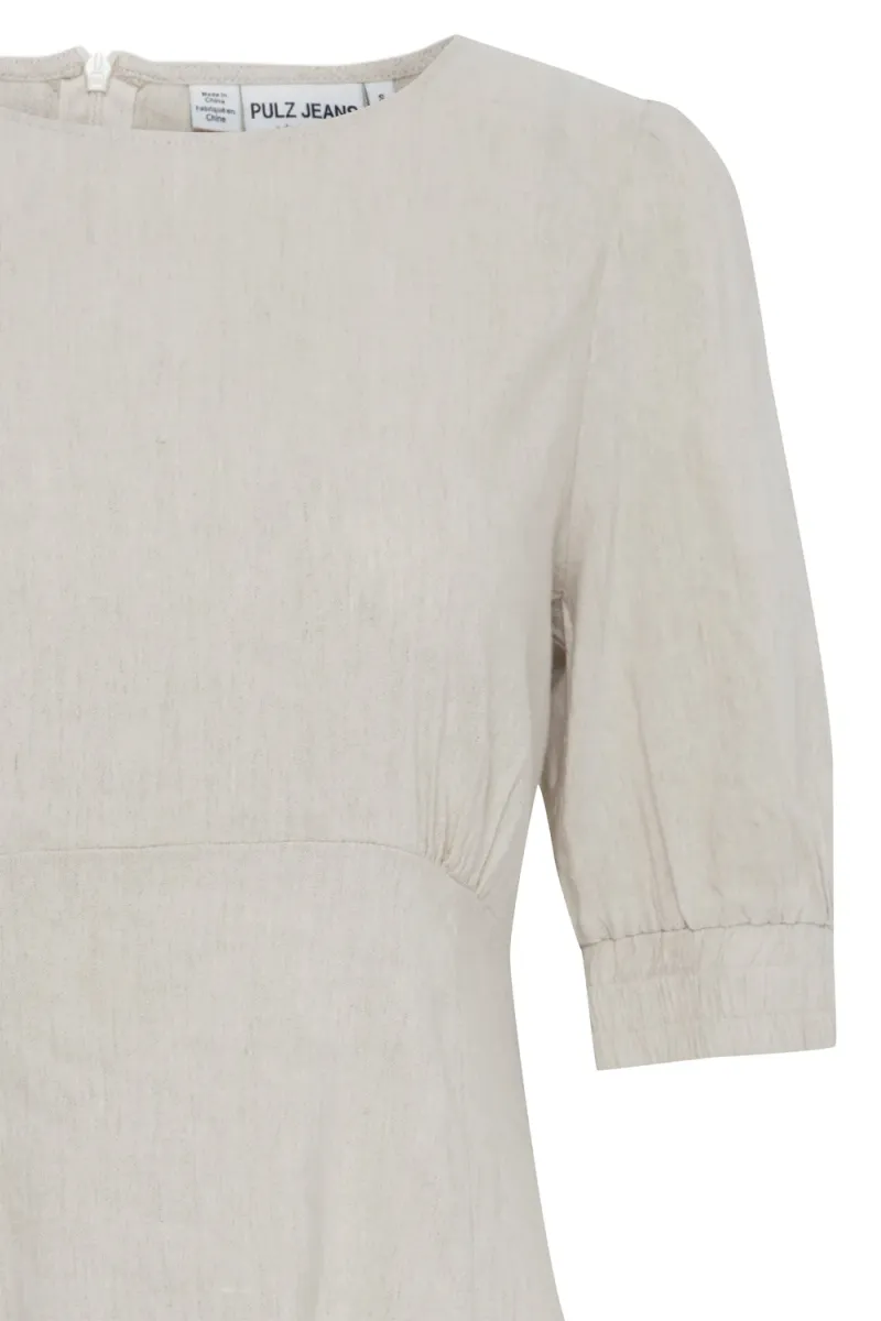 Luca SS Dress, Sandshell