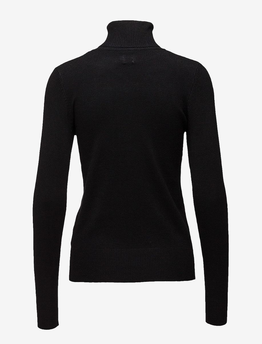 Mila Rollneck Pullover, Black