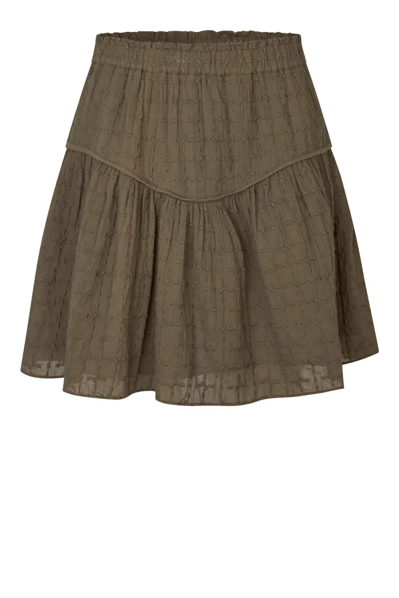 Mynthe Mini Skirt, Tarmac