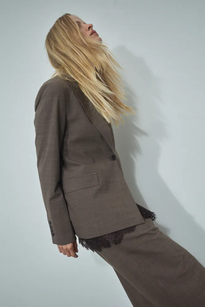 Lucey Dynamic Luxe Blazer, Falcon