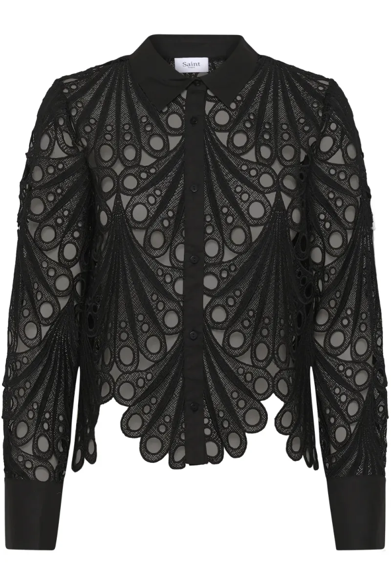 Jilianna Shirt, Black