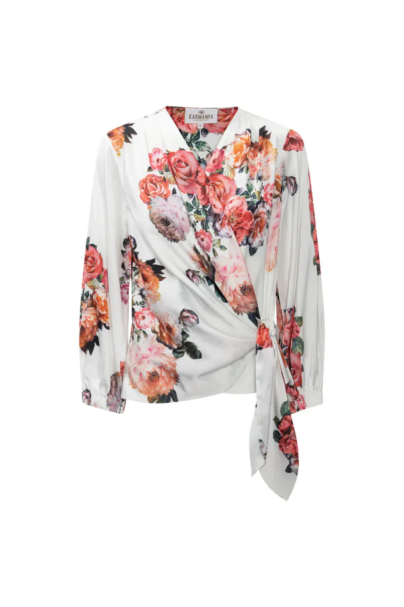 Elena Blouse, Fiori Blanc