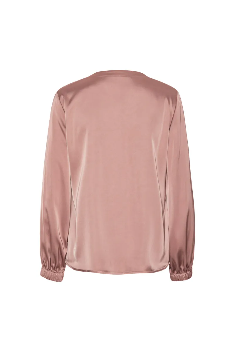 Sophia Blouse, Semi Rich Vintage Rose