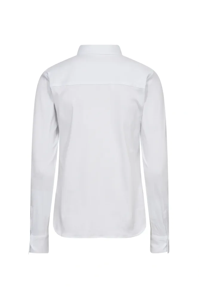 Tina Jersey Shirt, White