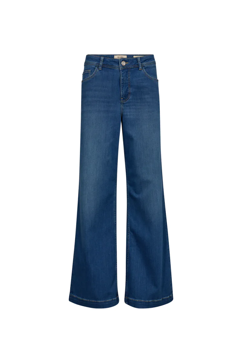 Dara Deluxe Jeans, Mid Blue