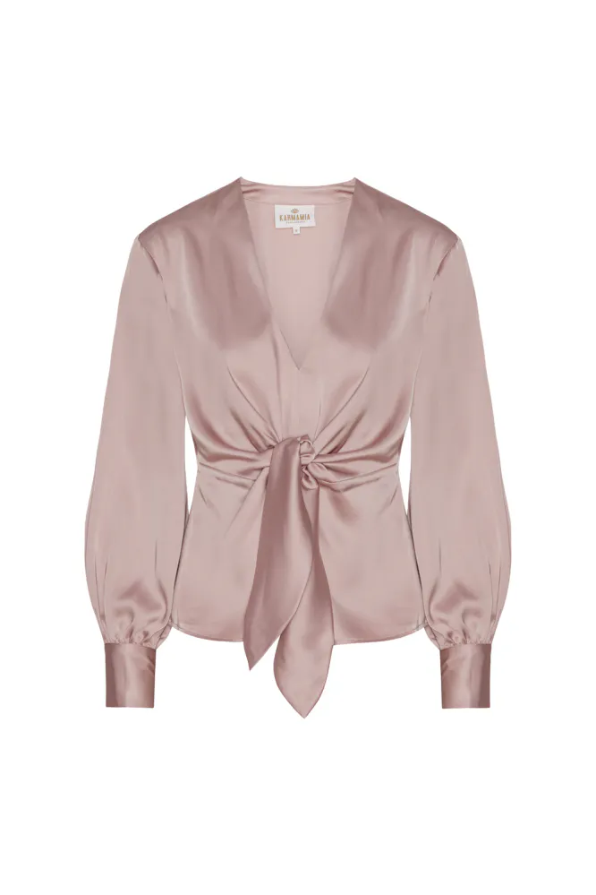 Blair Blouse, Semi Rich Blush