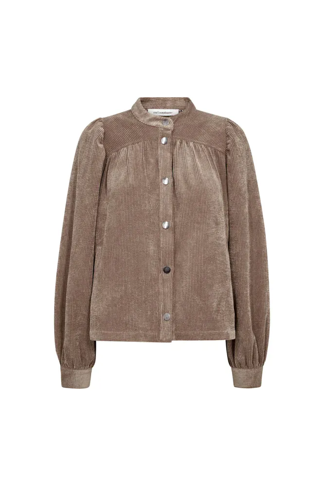 Daisy Cord Shirt, Walnut